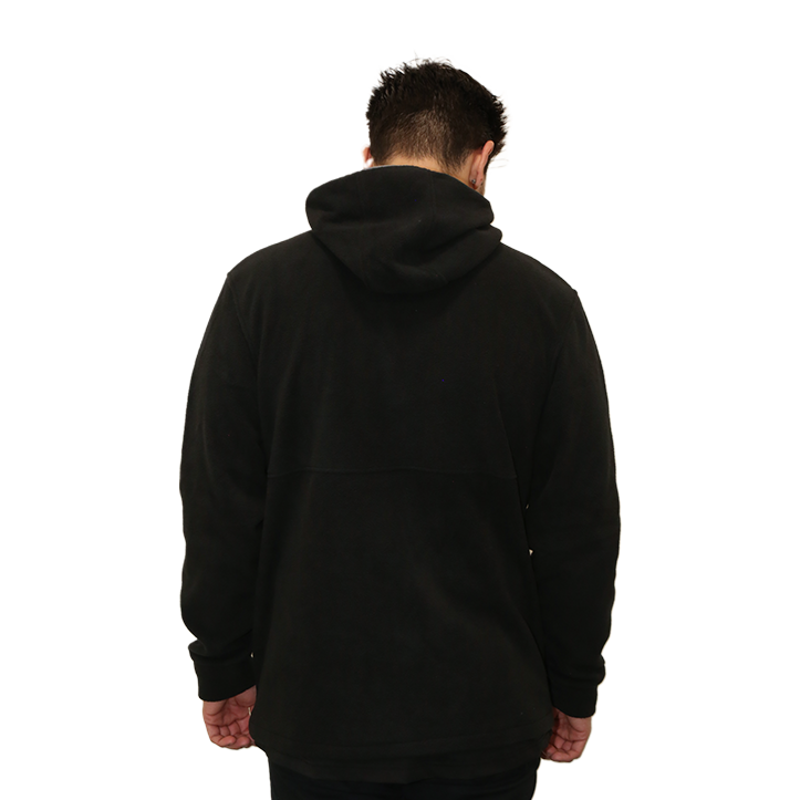 STORM NATION FLEECE HOODIE BLACK