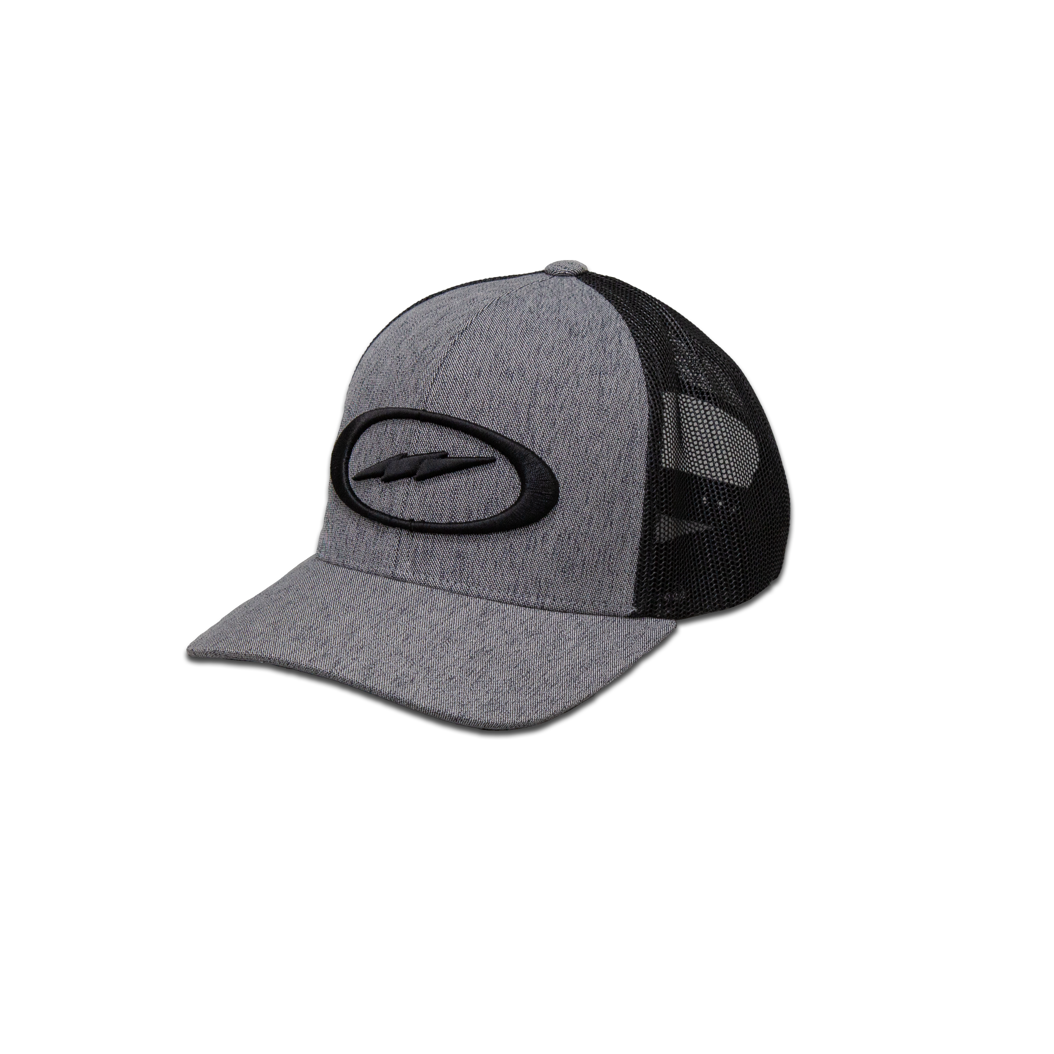 Storm 3D Oval Bolt Trucker Hat Heather