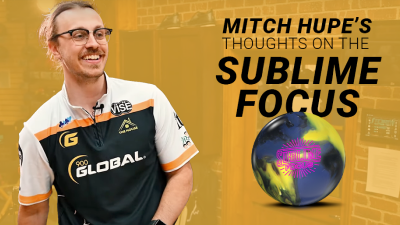 Mitch Hupe's Thoughs on the new Sublime Focus bowling ball
                    By Nichole Thomas