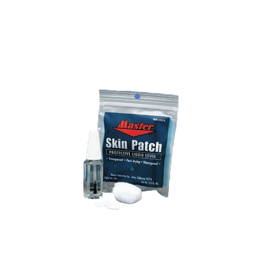 Skin Patch Kit with liquid and cotton pads