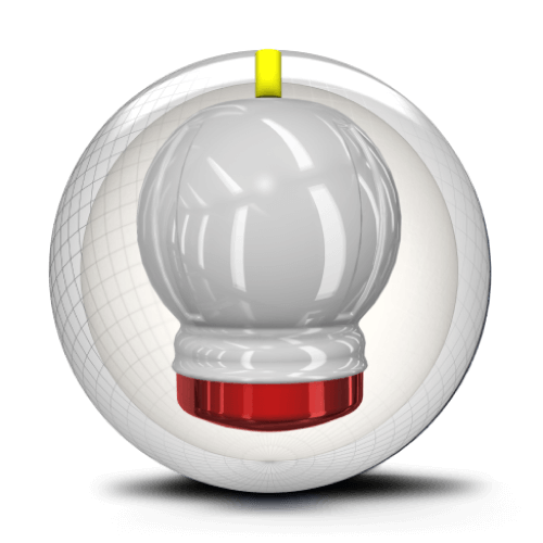 Symmetrical C3 Centripetal Control weightblock made famous by the !Q tour bowling ball